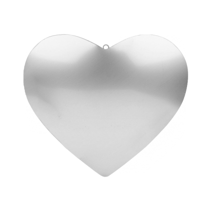 Medium Heart Charm in Polished Silver € 45,00