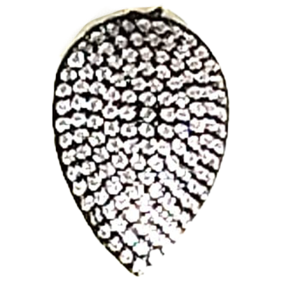 Orecchino Goccia Piccola Argento Zirconi Rosa Placcato Oro Giallo