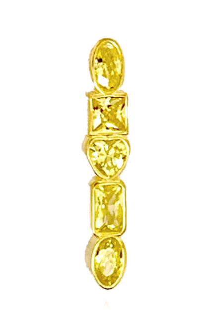 Orecchino 4 Zirconi Argento € 42,00