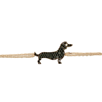 Silver Dachshund Bracelet €58,00