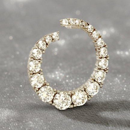 Orecchino Spirale Argento &euro; 91,00