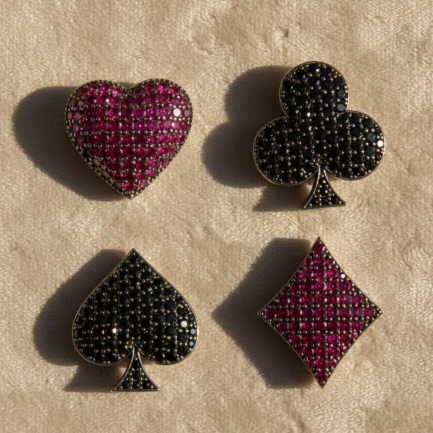 Orecchino Segni Carte Argento &euro; 55,00