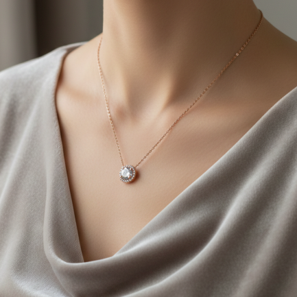 Girocollo Solitario Argento € 52,00