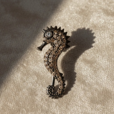 Orecchino Cavalluccio Marino Argento &euro; 34,00