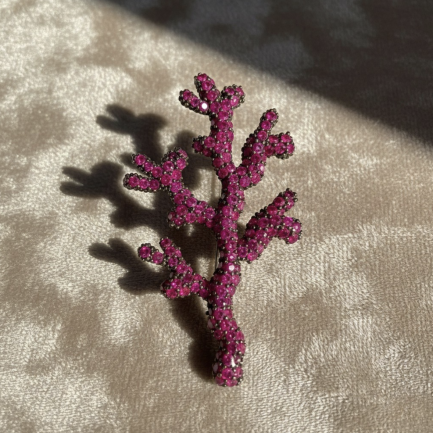 Orecchino Corallo Argento &euro; 119,00