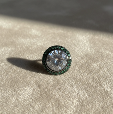 Orecchino Solitario con Corona &euro; 46,00