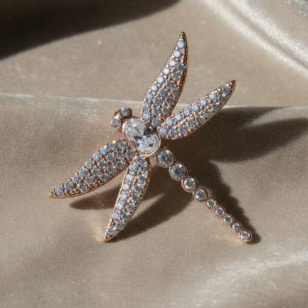 Orecchino Libellula Argento &euro; 54,00