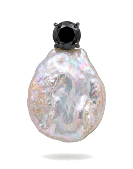 Pendente Pietra Piatta con Zircone Argento € 37,00